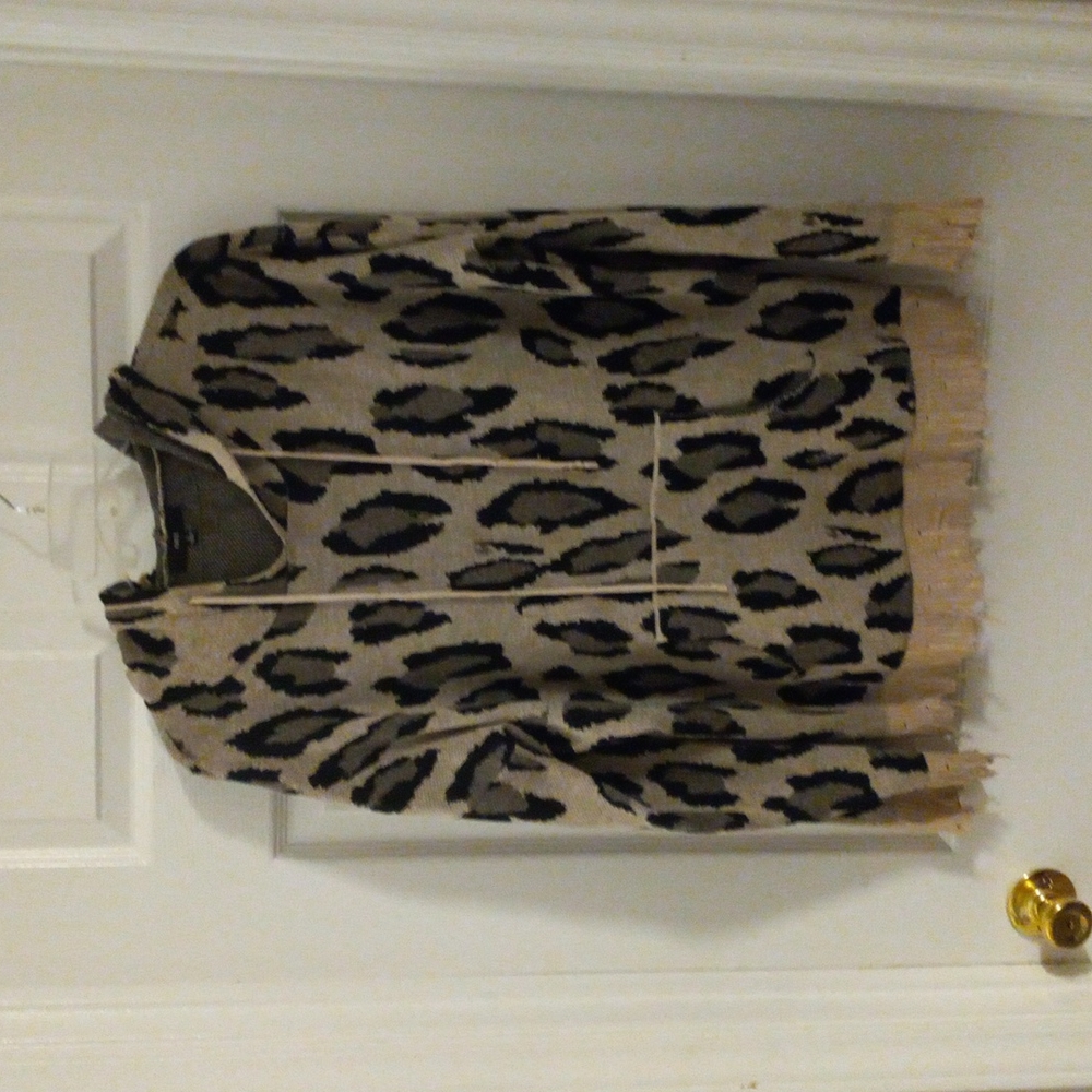 Fate Animal Print Hoodie Sweater